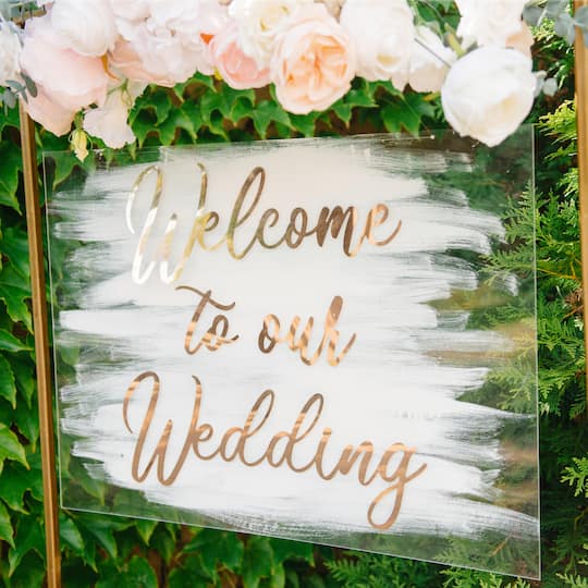 Clear Plastic Sheet by Studio Décor